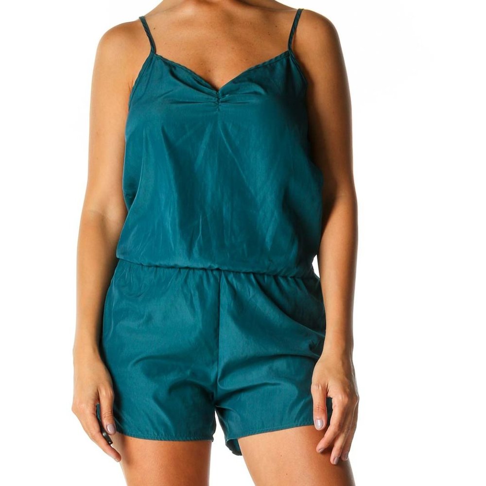 American Apparel satin romper
